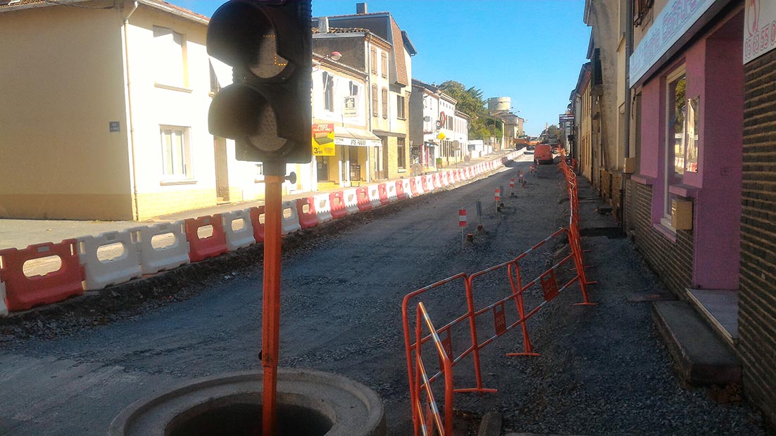 TRAVAUX CENTRE BOURG : MODIFICATION TEMPORAIRE DE CIRCULATION