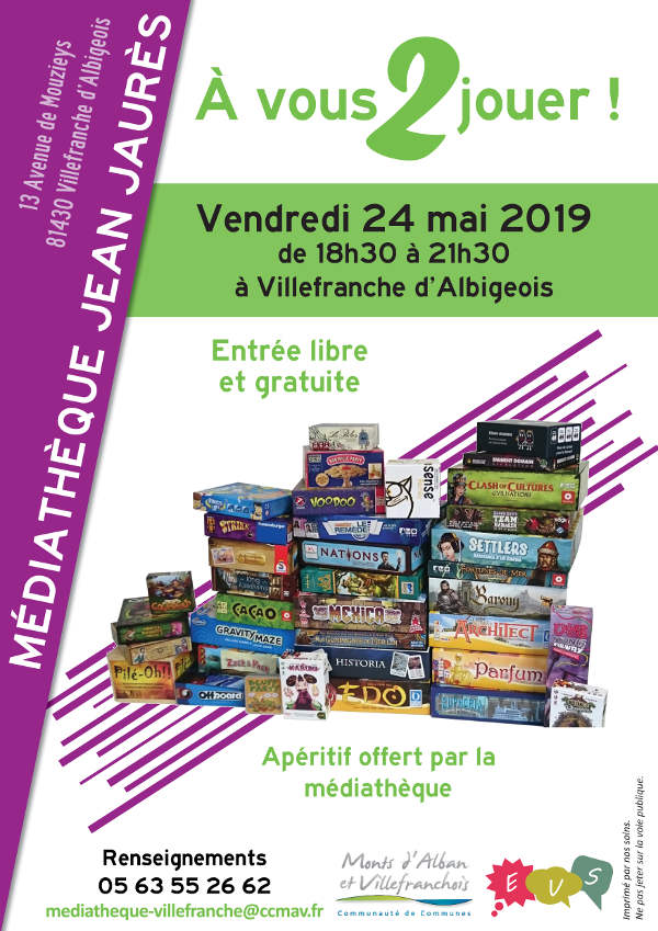Vendredi 24 mai de 18h30 à 21h