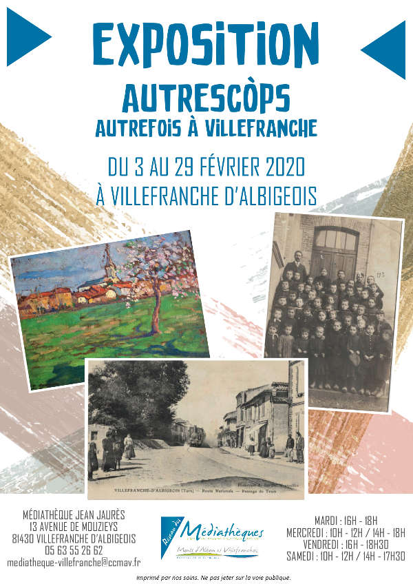 Exposition "Autrefois à Villefranche d'Albigeois"