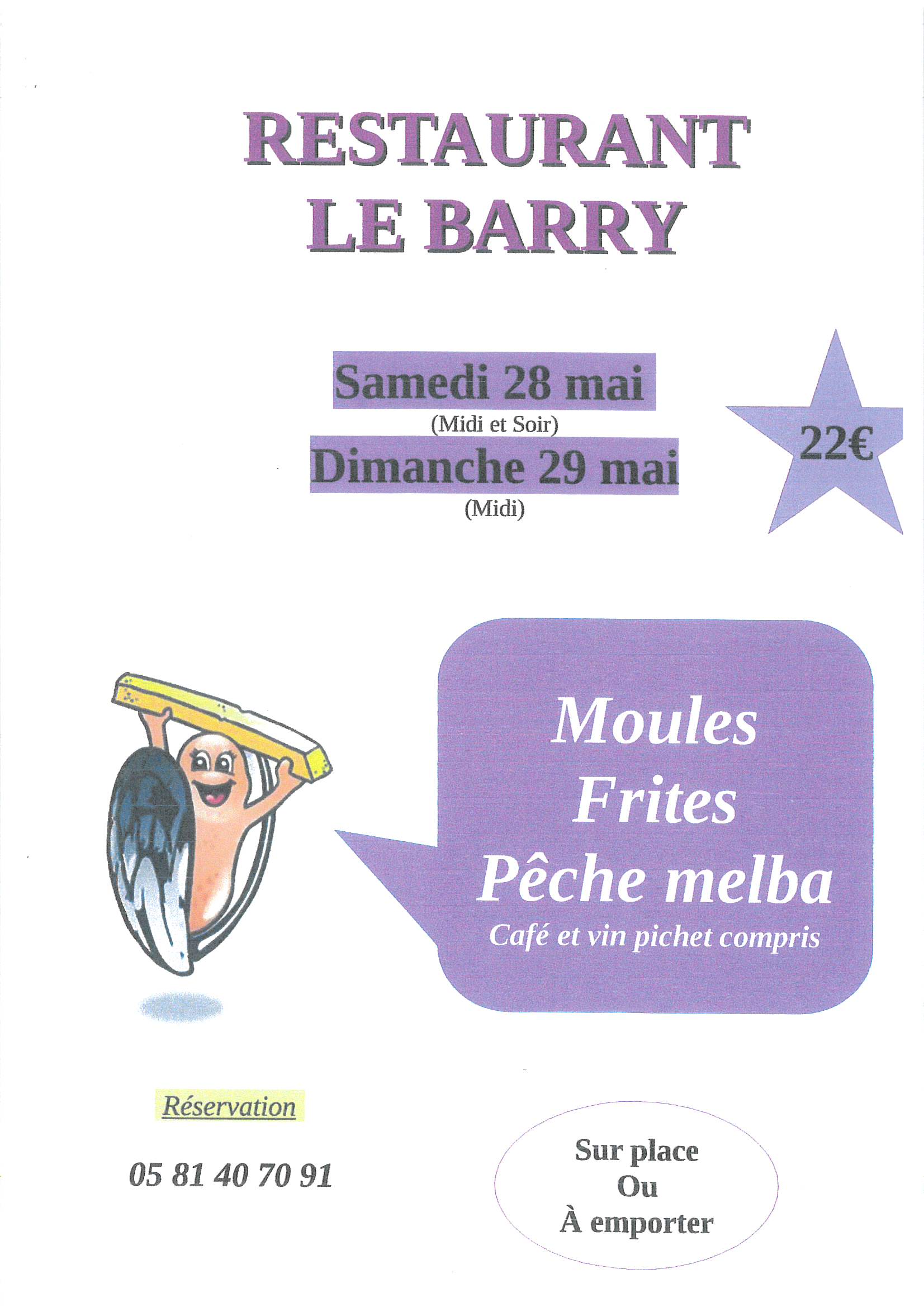 Restaurant Le Barry