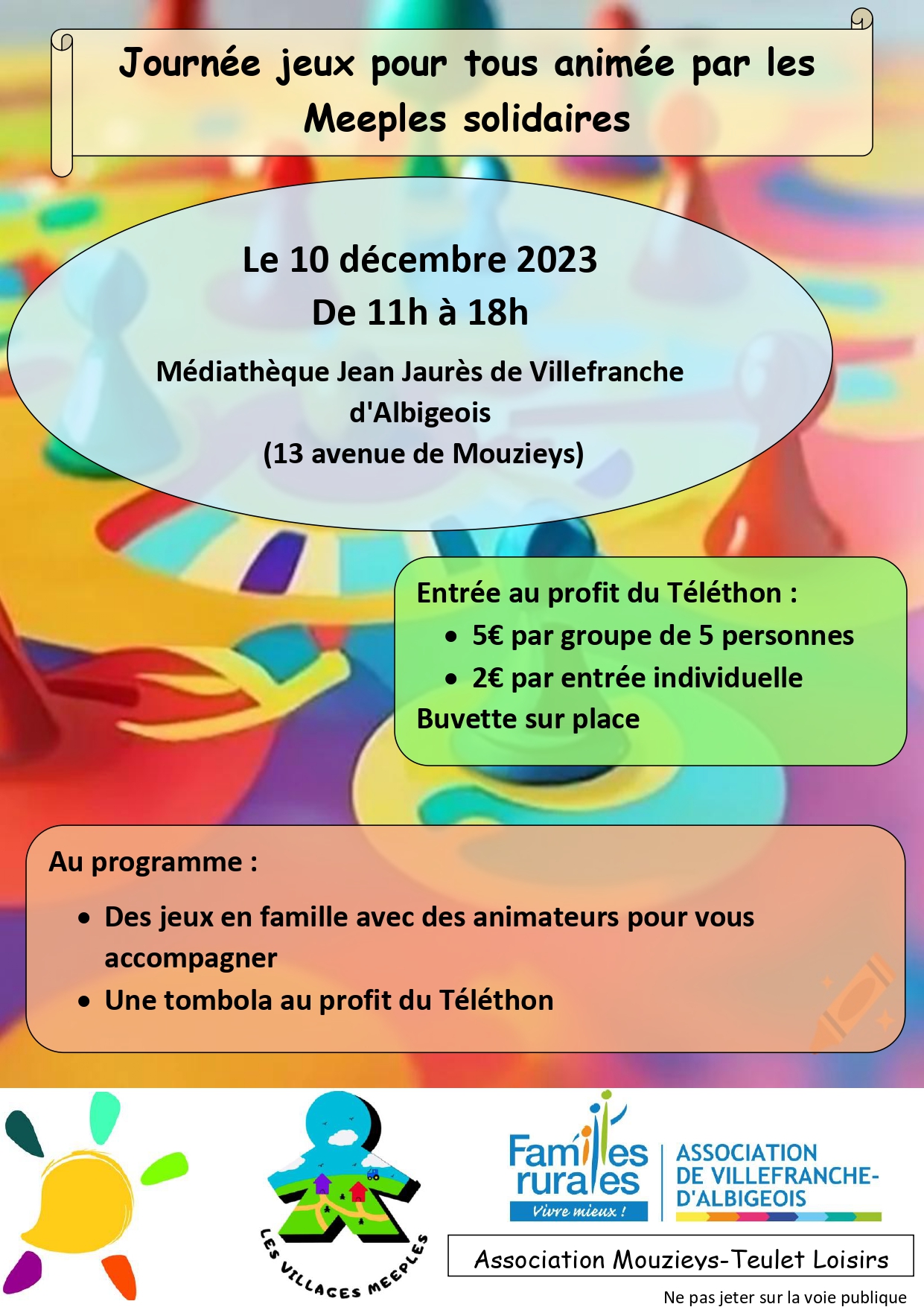TELETHON - JOURNEE JEUX